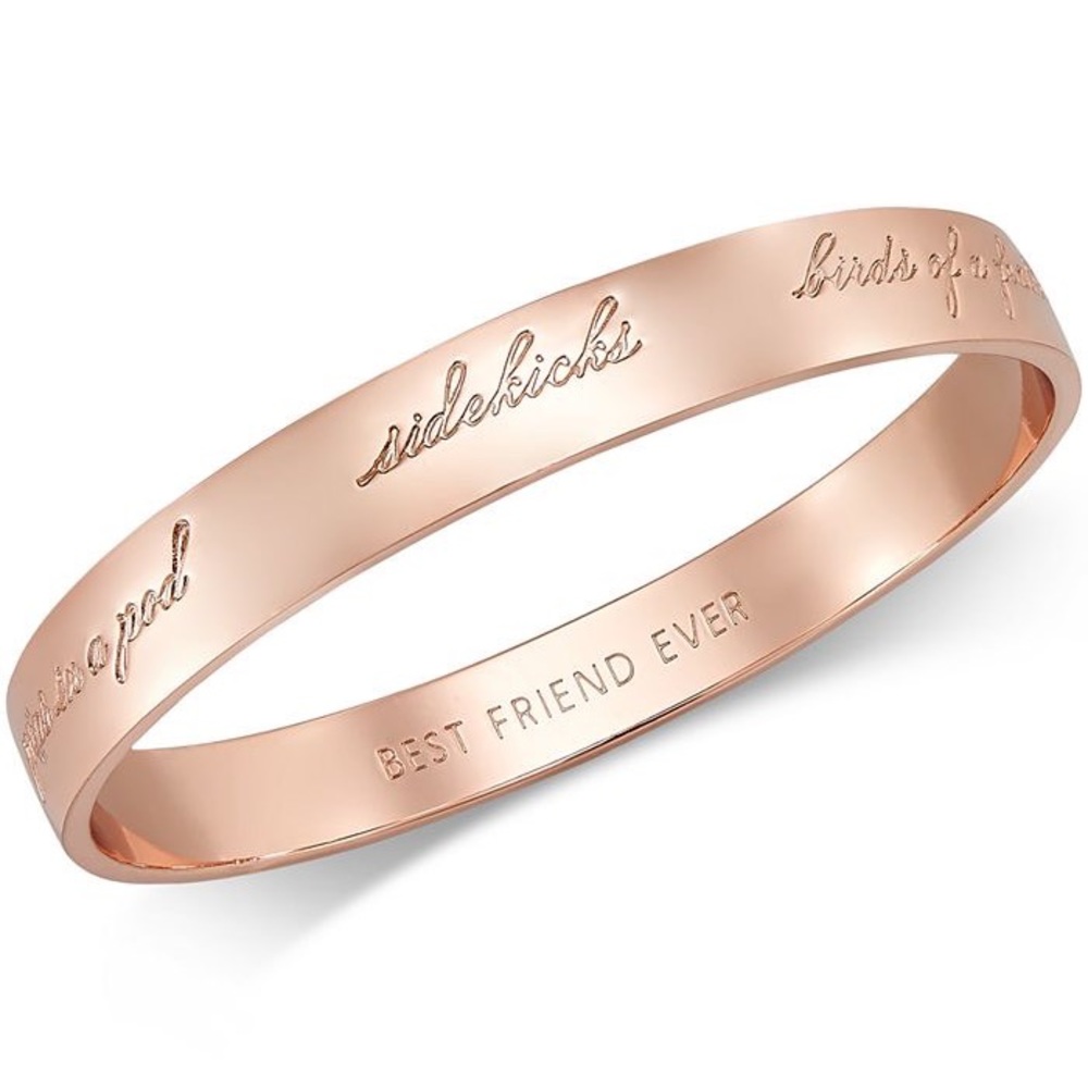 Kate Spade Bridesmaid Bangle Rose Gold